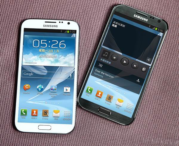 经典大屏不过气 三星 Galaxy Note 2热卖促销