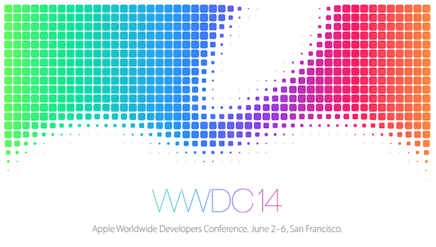 苹果宣布WWDC 2014将会在美国西岸6月2号举行