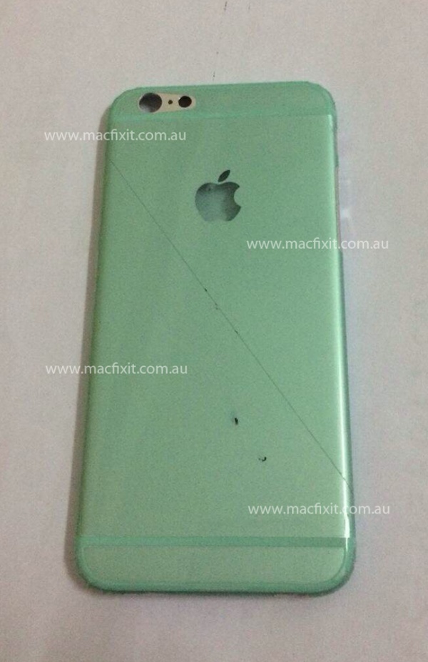 这次来真的！疑似iPhone 6 真机后壳谍照泄露