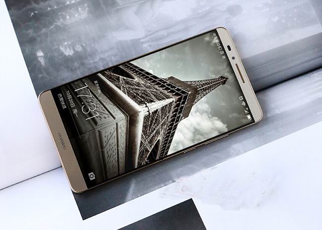 独特按压式指纹识别技术 华为Mate7国行4G版3500元热卖