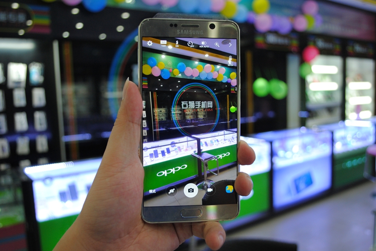 直降100元，三星机皇NOTE 5港版金色石狮手机网特价促销