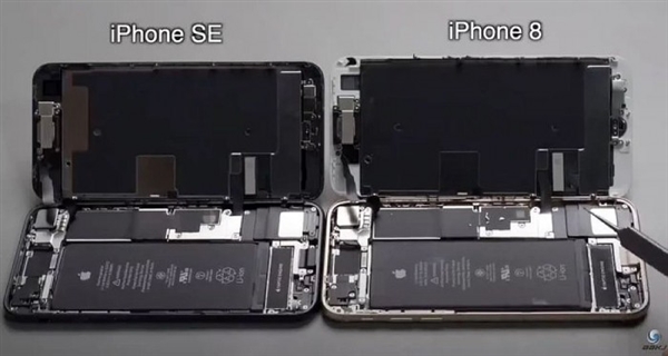 苹果新款iPhone SE首拆：大部分元件和iPhone 8通用！