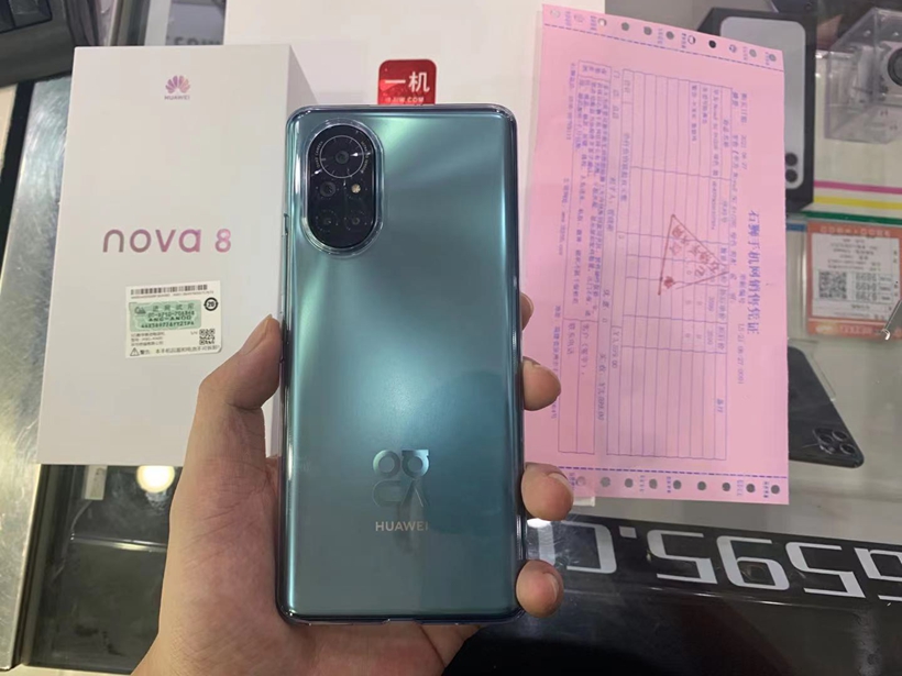 5G简配版华为nova8 8+128G 磨砂绿色走一台 价格优势，精品好机，尽在一机网