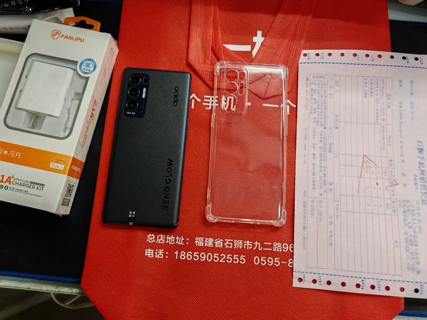   二手OPPO Reno5Pro+ 5G 12+256G黑色出一台，只要几百元5G手机! 骁龙865处理器  谢谢支持